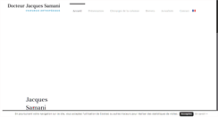 Desktop Screenshot of docteur-jacques-samani.com