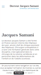 Mobile Screenshot of docteur-jacques-samani.com